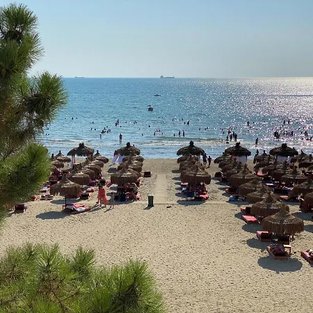 Sunset Sea View - Beachfront Balcony - Ac - Wifi Apartamento Durrës