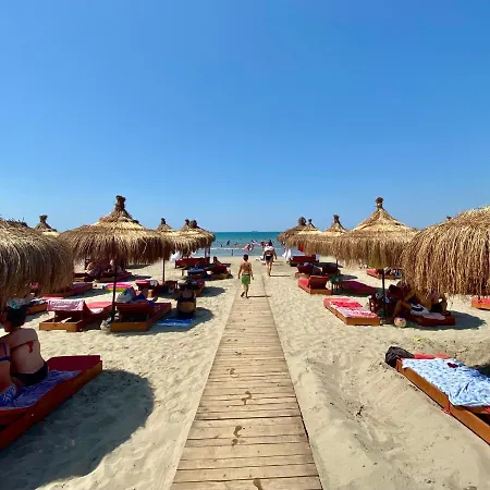 Sunset Sea View - Beachfront Balcony - Ac - Wifi دراس