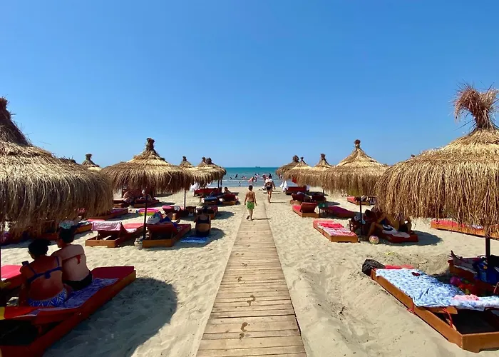 Sunset Sea View - Beachfront Balcony - Ac - Wifi Durrës