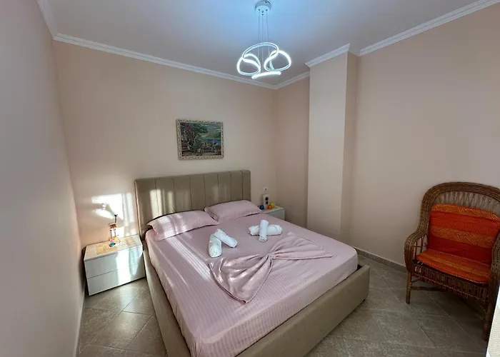 Apartment Sunset Sea View - Beachfront Balcony - Ac - Wifi Durrës